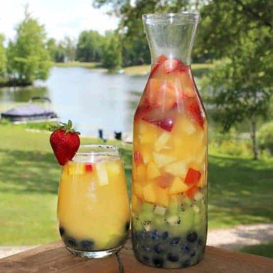 Rainbow sangria