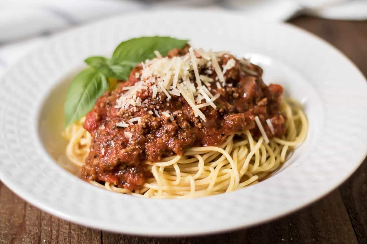 Italy Inspired Spaghetti Bolognese - Princess Pinky Girl