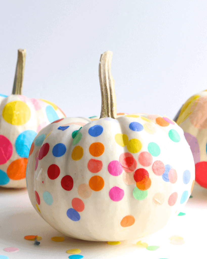 Confetti Pumpkins by Cloudy Day Gray 