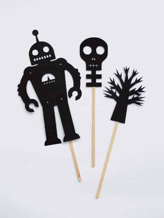 Halloween Shadow Puppets by Minieco