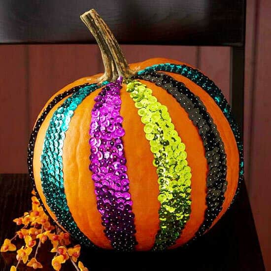 Sequin Pumpkin by BHG 