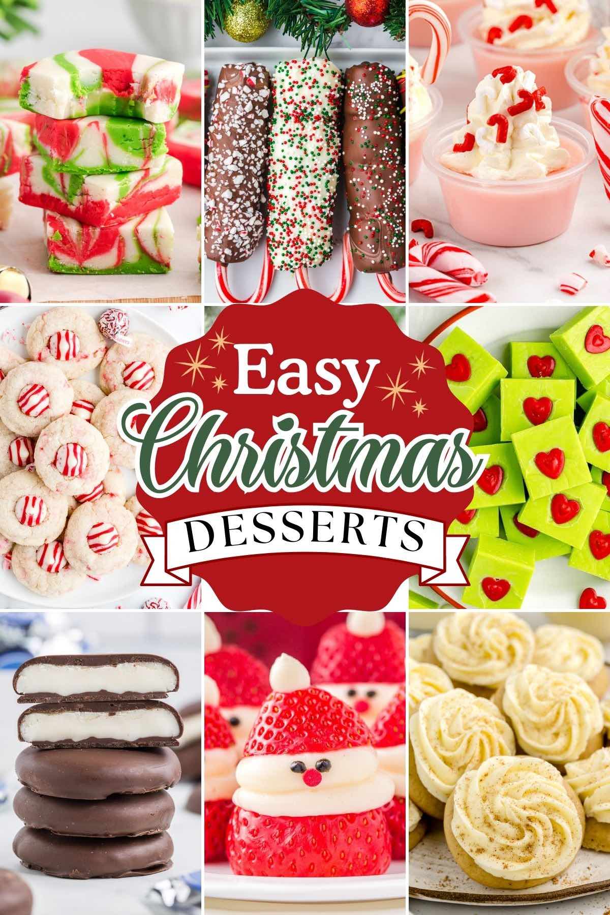 christmas dessert pin.