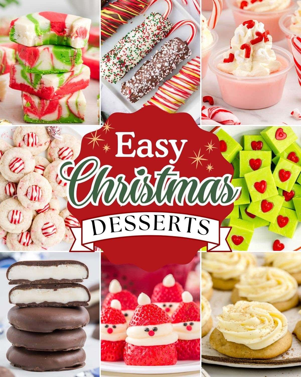 christmas desserts. 