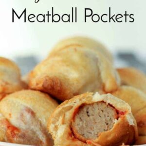 Easy Meatball Pockets