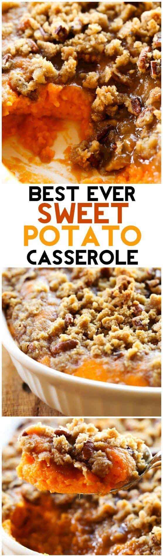 Best Ever Sweet Potato Casserole by Chef in Training 