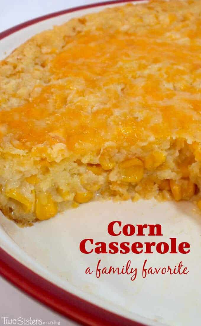 Corn Casserole by Two Sisters Crafting