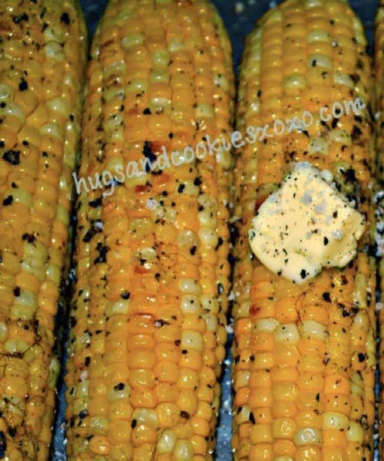 The Most Amazing Oven Roasted Corn by Hugs and Kisses XOXO