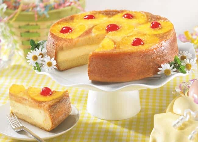 Pineapple and cream cheese upside down cake