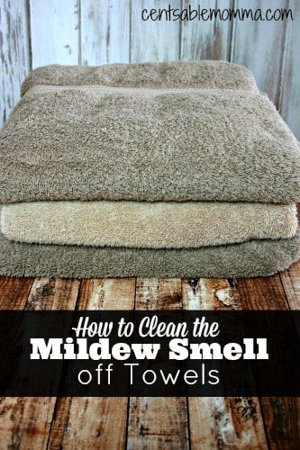 How to Clean the Mildew Scent out of Towels by Centsable Momma