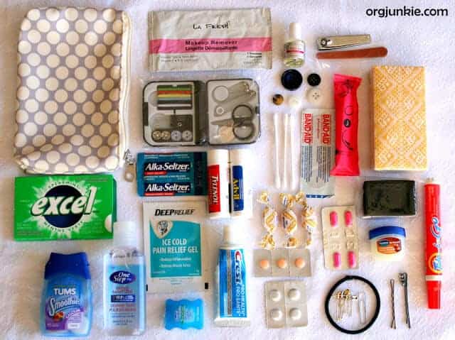 Mom's Emergency Kit by Organizing Junkie