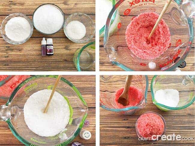 How to make DIY Peppermint Bath Salts