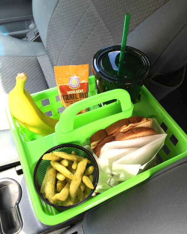 car travel food storage