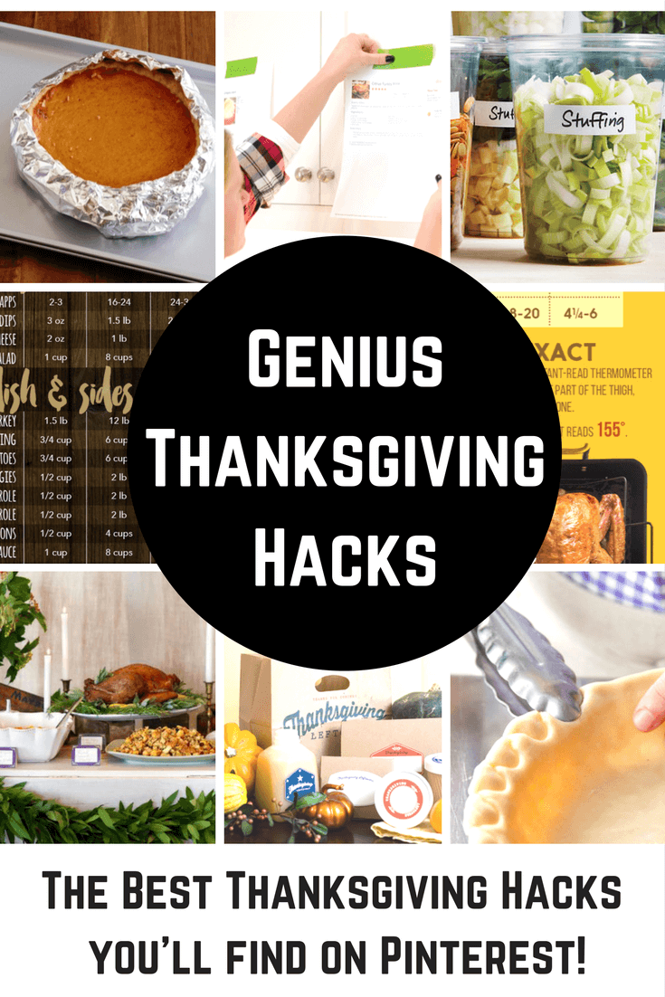 The Best Thanksgiving Hacks on PInterest