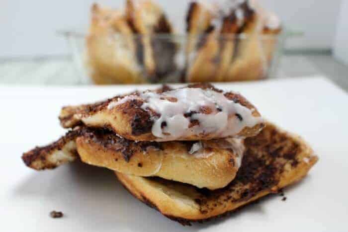 Cinnamon Nutella Pull Apart Bread is a quick and easy dessert to make