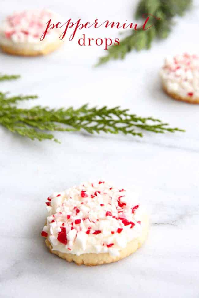Peppermint Drops Cookies from Julie Blanner