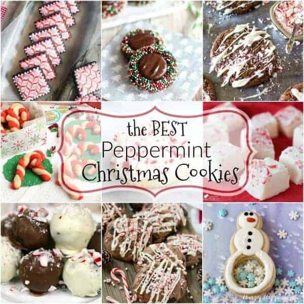 Christmas cookie ideas with peppermint