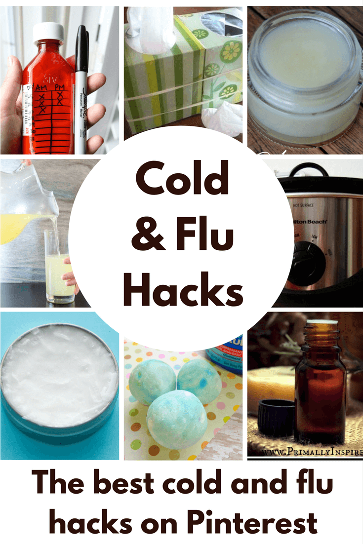 Cold and Flu Hacks for Winter featured on Princess PInky Girl
