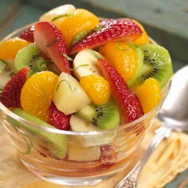 Honey Lime Fruit toss and other healthy alternatives!