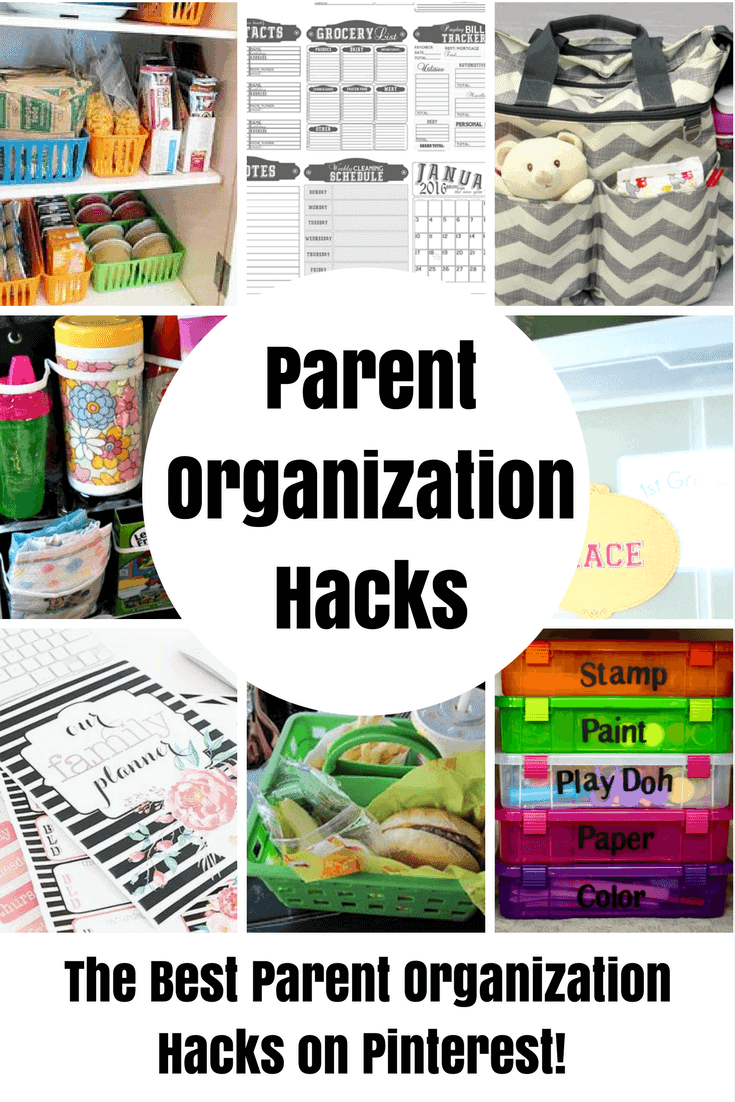 Collage image of parent organization hacks
