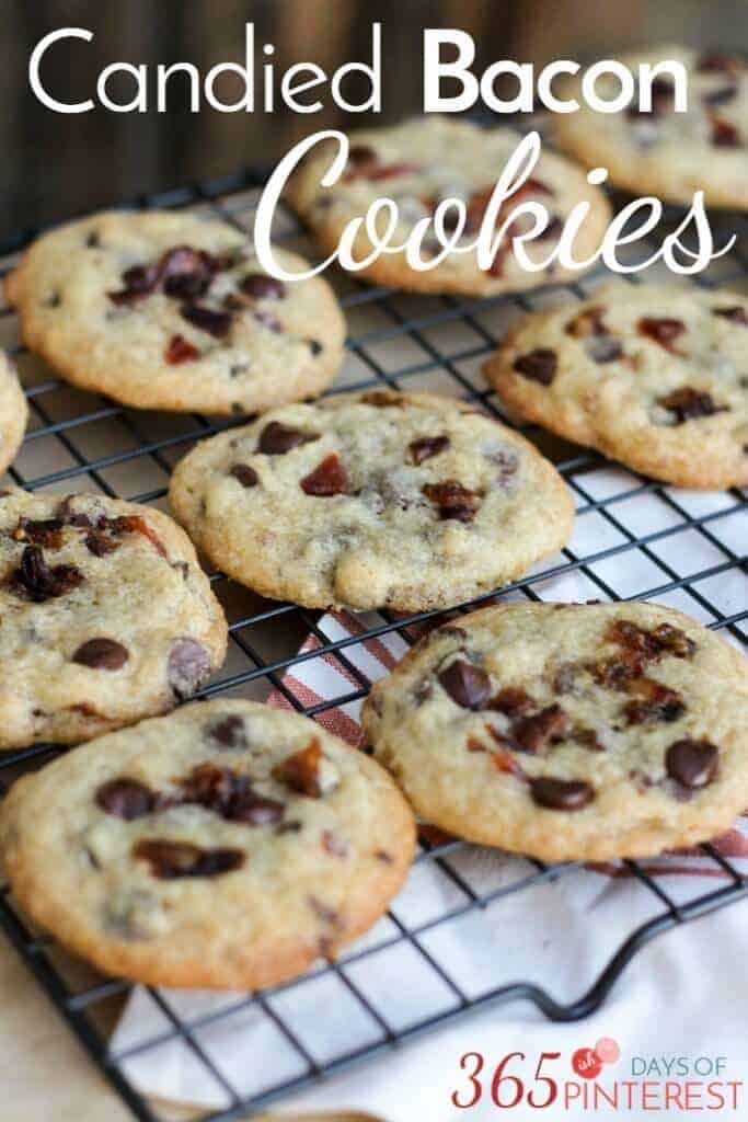 candied bacon chocolate chip cookies