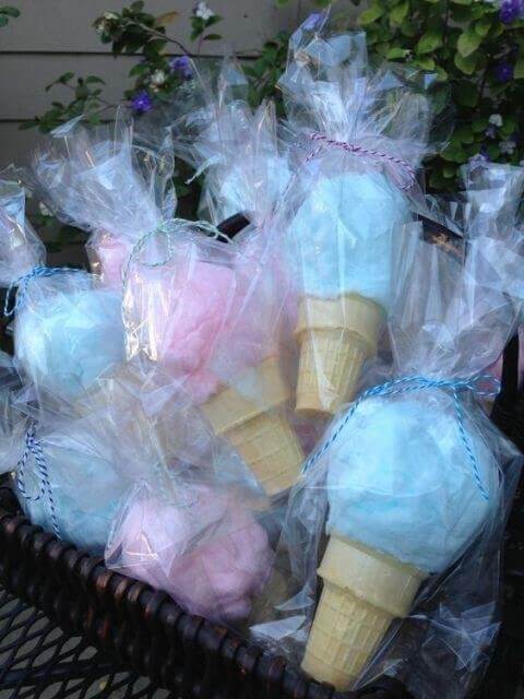 Cotton Candy Ice Cream Cone by Crafty Morning - perfect for a DIY birthday party