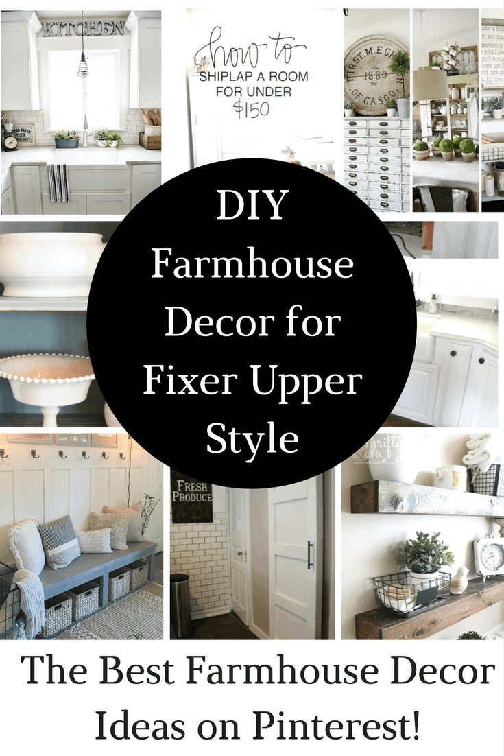 DIY Farmhouse Decor Projects for Fixer Upper Style