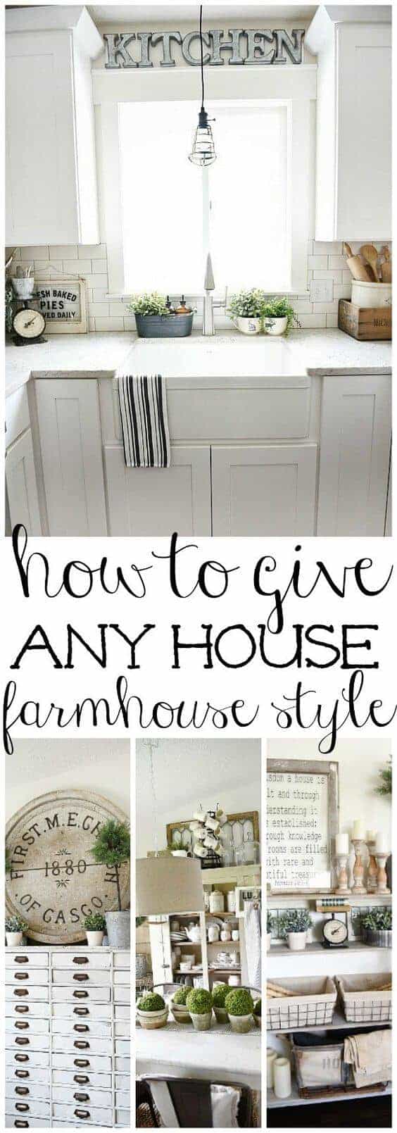 How to Give Anything Farmhouse Style by Liz Marie | DIY Farmhouse Projects for Fixer Upper Style