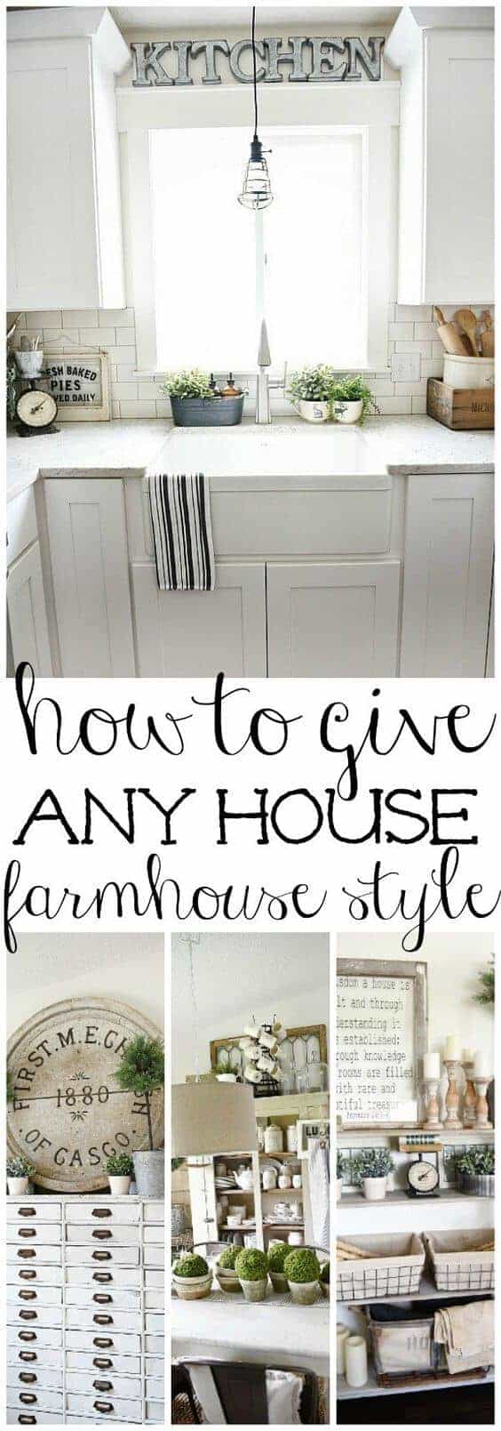 DIY DOLLAR TREE FARMHOUSE ABOVE SINK DECOR 