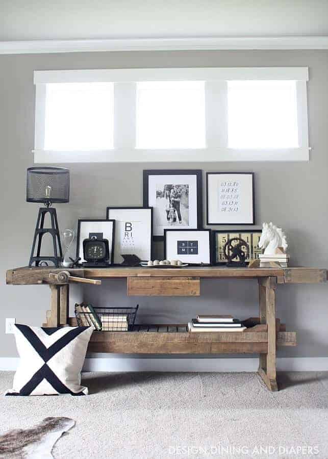 Industrial Home Tour by Design, Dining and Diapers | 12 Chic Industrial Decor Ideas for the Home