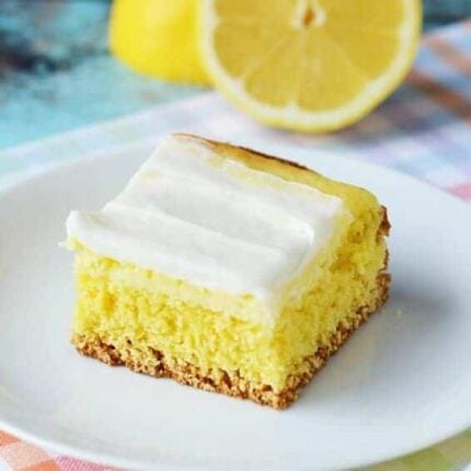 Cream Cheese Lemon Bars - Princess Pinky Girl