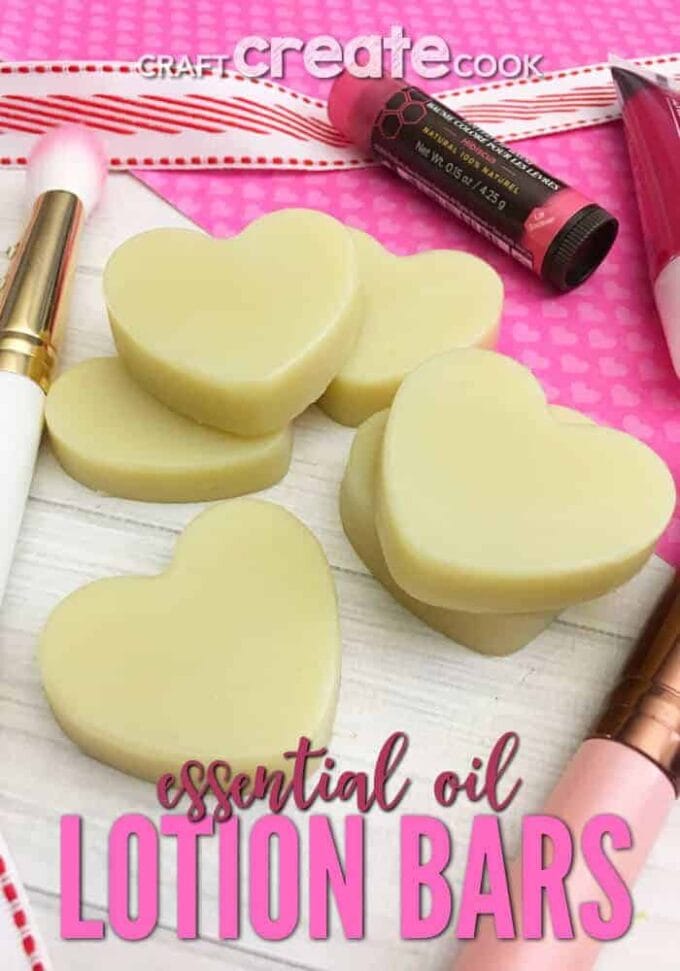 Essential Oil Lavender Lotion Bars