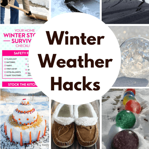 Winning Winter Weather Hacks | Princess Pinky Girl 