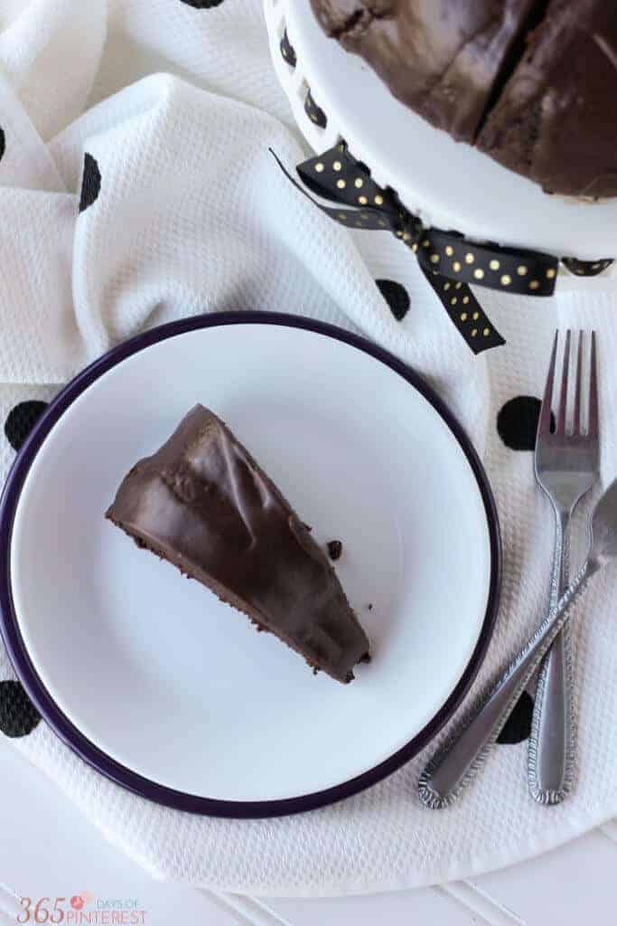 Chocolate lovers chocolate bundt cake