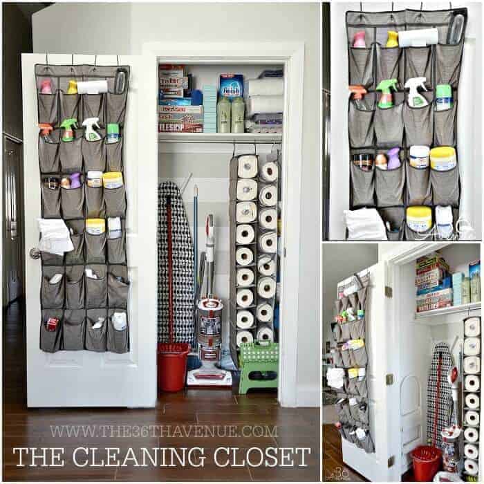 Cleaning closet organization: 6 inspirational ideas — The Organized Mom Life