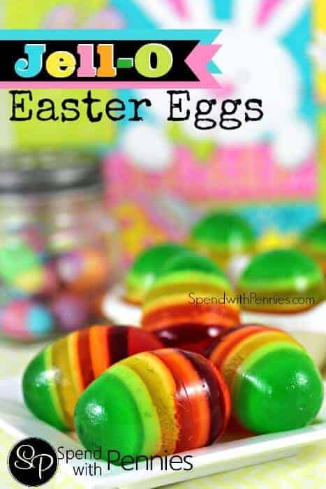 Jello Easter Eggs by Spend with Pennies | The Coolest Easter Egg Ideas