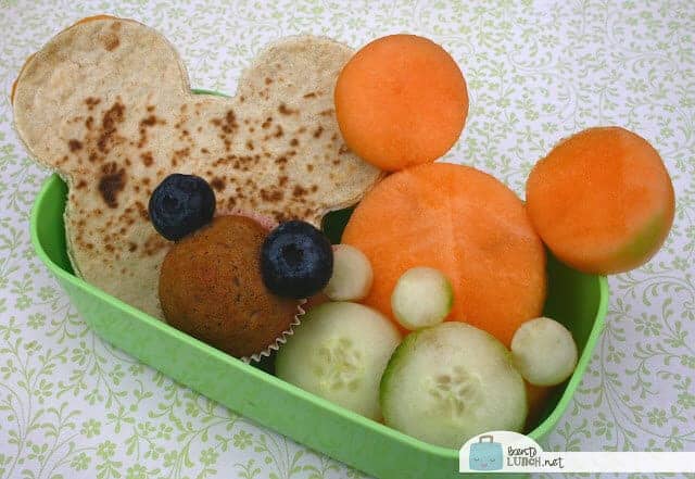 Mickey Mouse Bento Lunch by BentoLunch.Net | Mickey Mouse ideas that are so cute! 