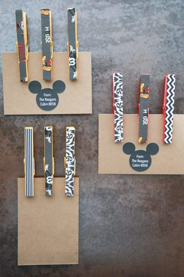 Mickey Mouse Clothespin Magnets by Simply Being Mommy | Mickey Mouse Ideas that you are going to love! 