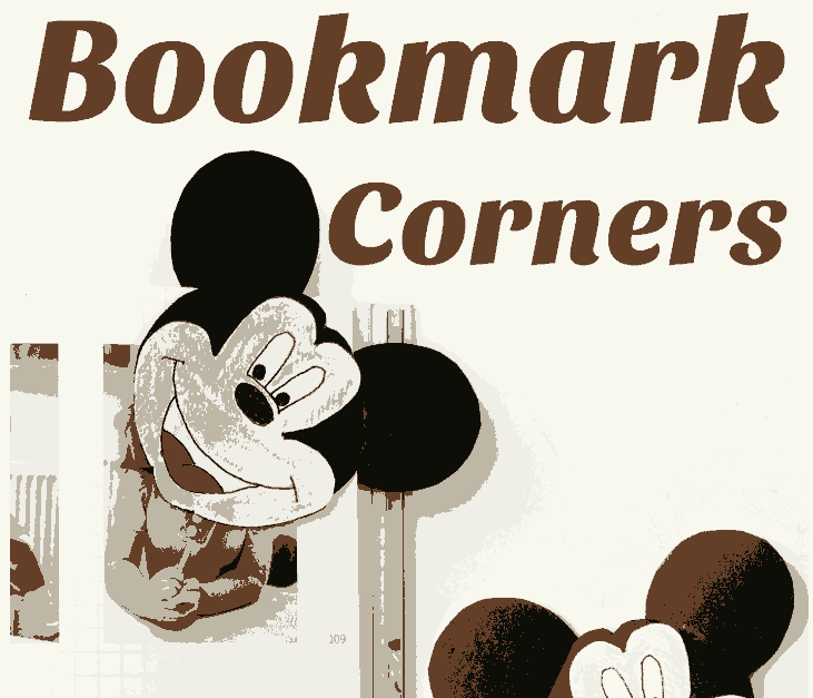 Mickey Mouse Corner Bookmarks by Red Ted Art | Mickey Mouse Ideas you are going to love! 