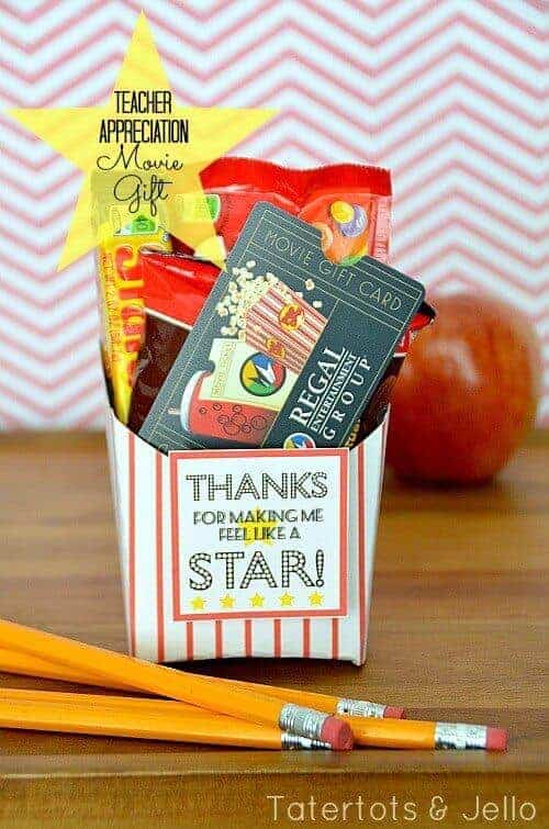 teacher-appreciation-movie-gift-at-tatertots-and-jello | Teacher Appreciation Gift Ideas that Rule! 