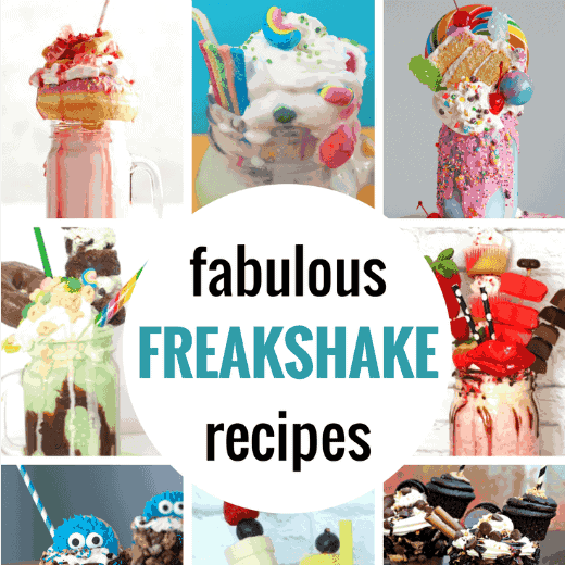 Freakshakes are the bigger, better, more, insanely creative version of the ordinary milkshake (think extreme milkshake. They are going to rock your world.