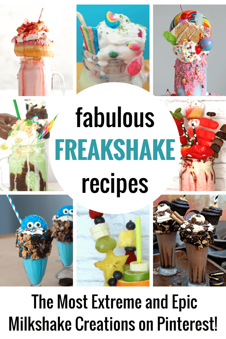 Freakshakes are the bigger, better, more, insanely creative version of the ordinary milkshake. They are going to rock your world.