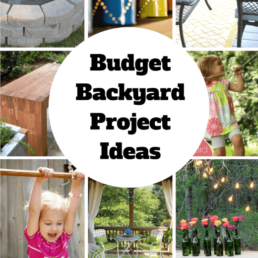 DIY Budget Backyard Ideas and projects