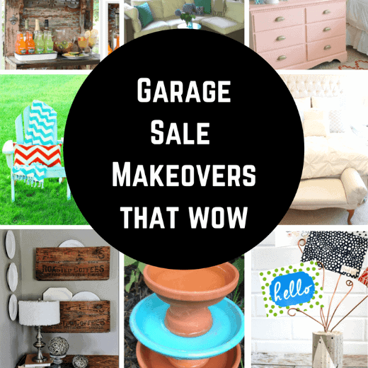 Garage Sale Makeovers that Wow! 