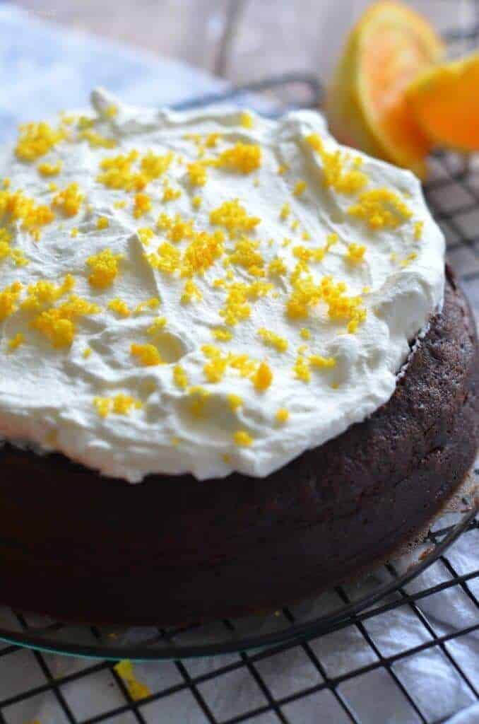 Gluten Free Flourless Instant Pot Orange Chocolate Cake by I Don't Have Time for That | |nstapot Dessert Recipes that will have your sweets ready in minutes! 