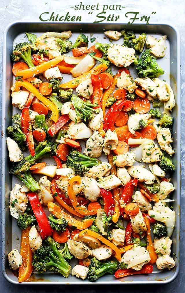 One Pot Meals and Easy Sheet Pan Dinners - The Girl Creative