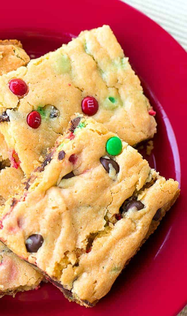 Cake Mix Cookie Bars by Dear Crissy | These are the best cake mix recipes on Pinterest! They are all so quick, so easy and so delicious! 