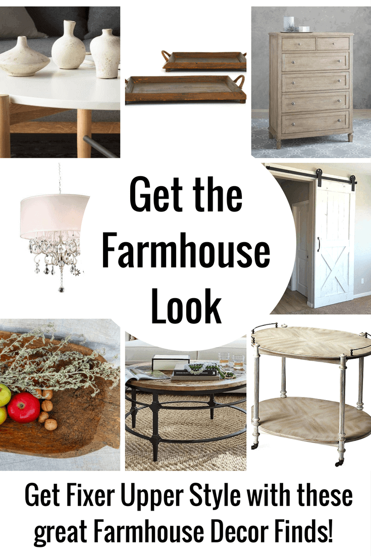 Farmhouse Decor is so popular right now! Reclaimed wood, beamed ceilings, warm fireplaces - rustic, minimal and cozy - I can't get enough!