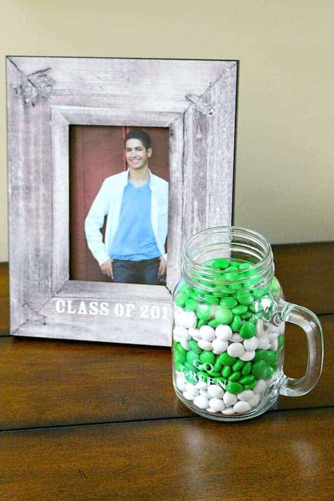 Personalized mug and frame gifts for graduate