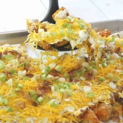 The BEST Totchos - Tater Tot Nachos Recipe - Princess Pinky Girl