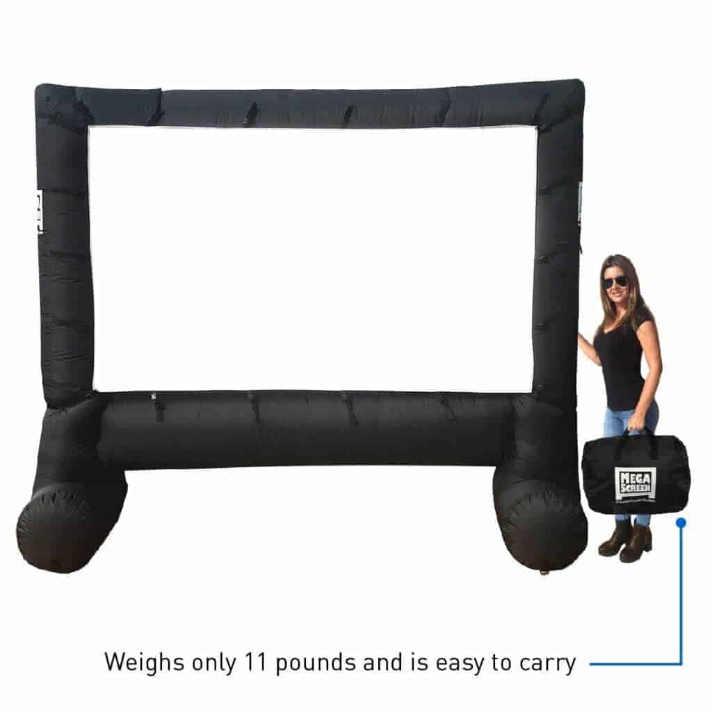 inflatable outdoor movie screen